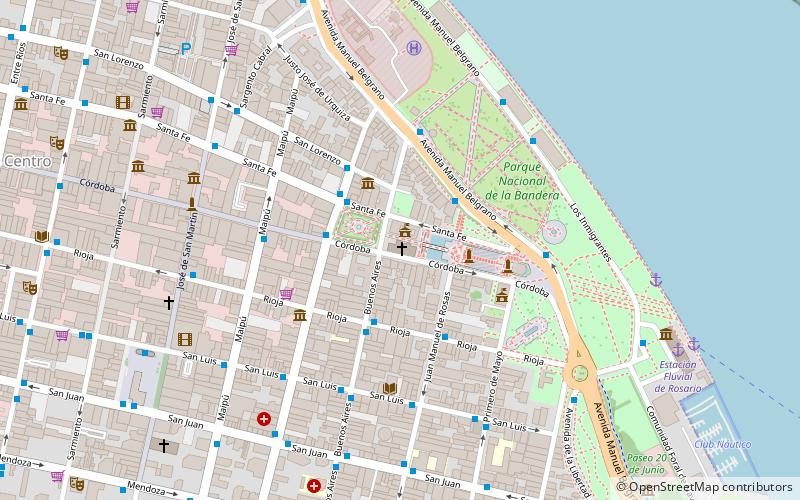Kathedrale von Rosario location map