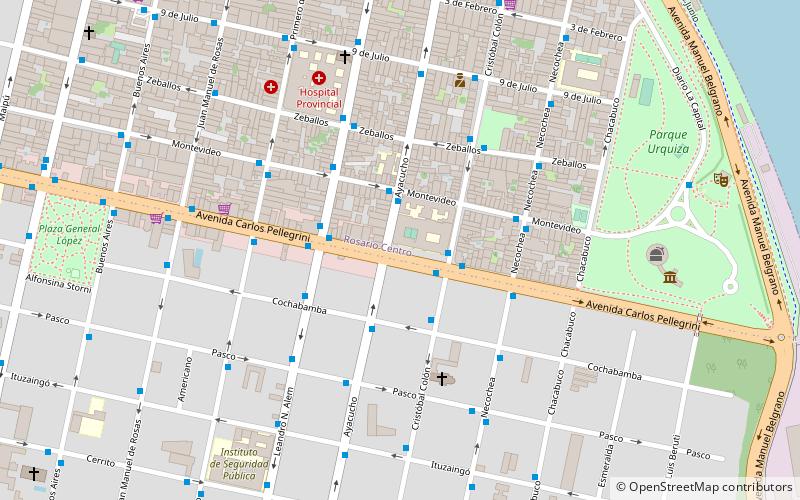 Facultad de Ciencias Exactas location map