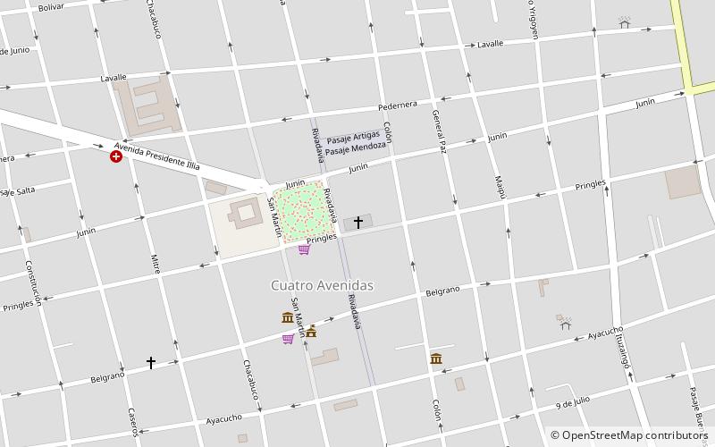 iglesia catedral san luis location map
