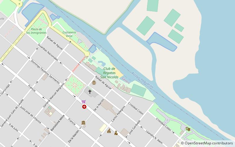 playadita club regatas san nicolas de los arroyos location map