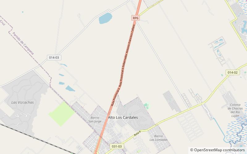 Los Cardales location map