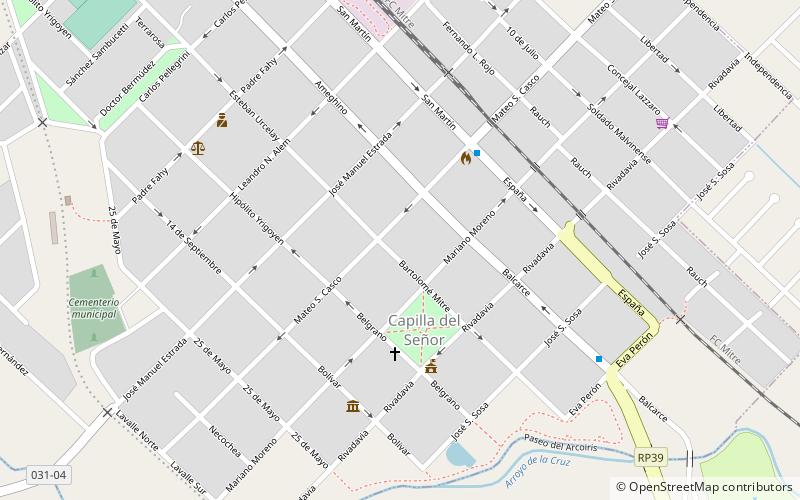 Capilla del Señor location map