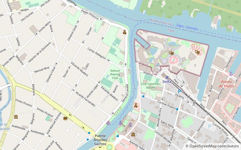 Nahuel Rowing Club location map