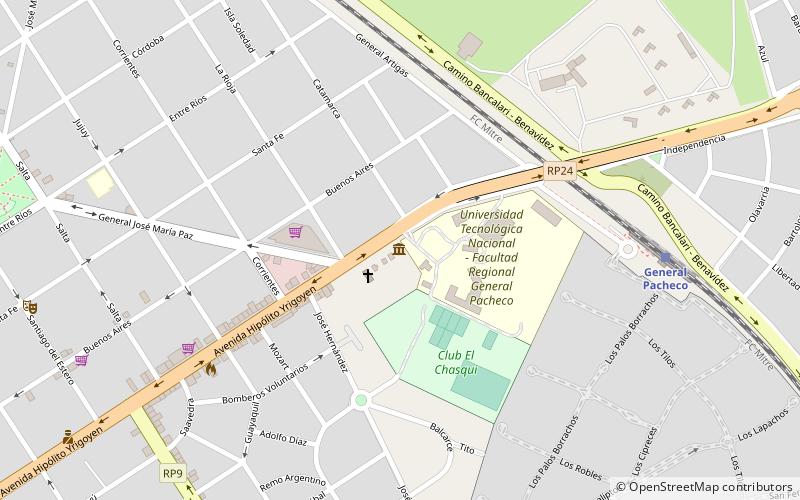 Museo Histórico de General Pacheco location map
