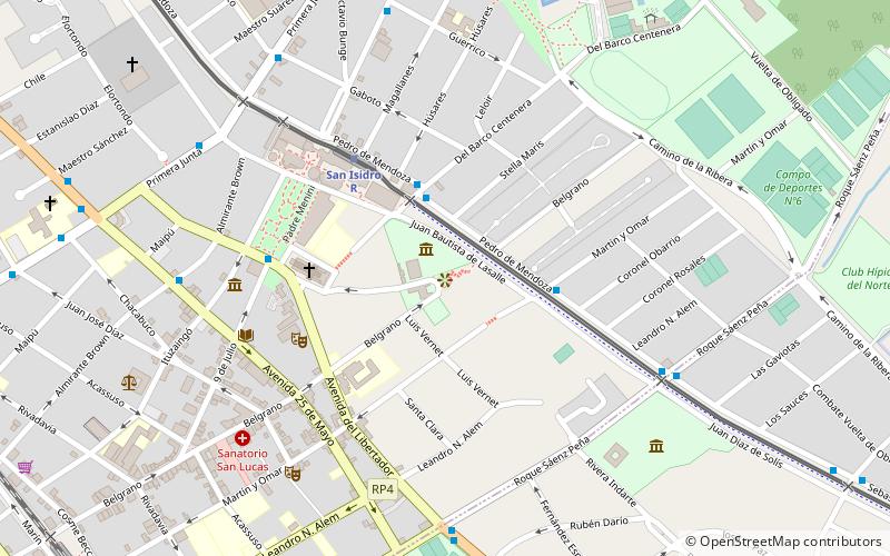 quinta los ombues martinez location map