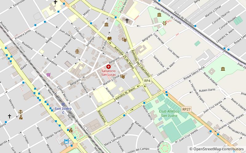 teatro stella maris martinez location map
