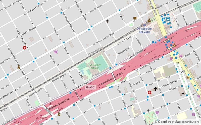 Estadio Ciudad de Vicente López location map