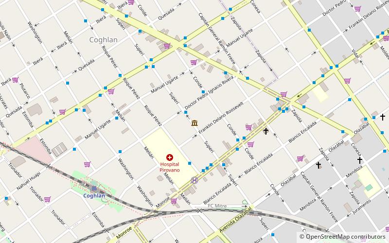 Centro Ana Frank Argentina location map