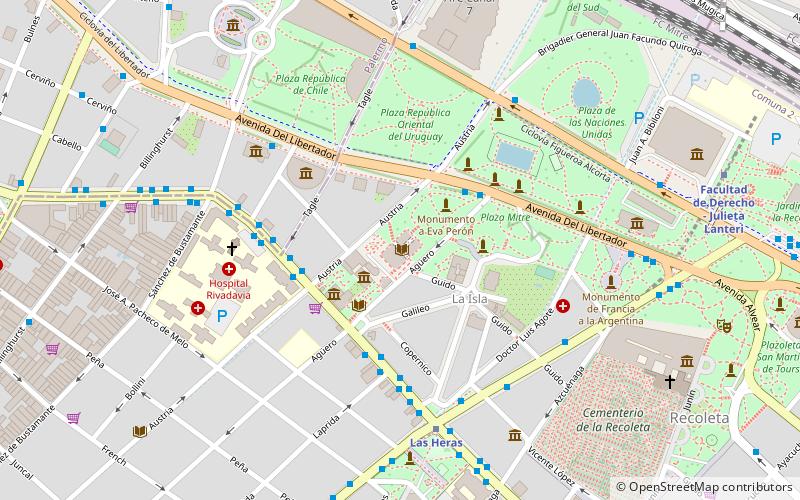 Biblioteca Nacional location map