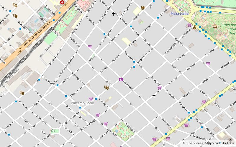 Biblioteca Polaca Ignacio Domeyko location map