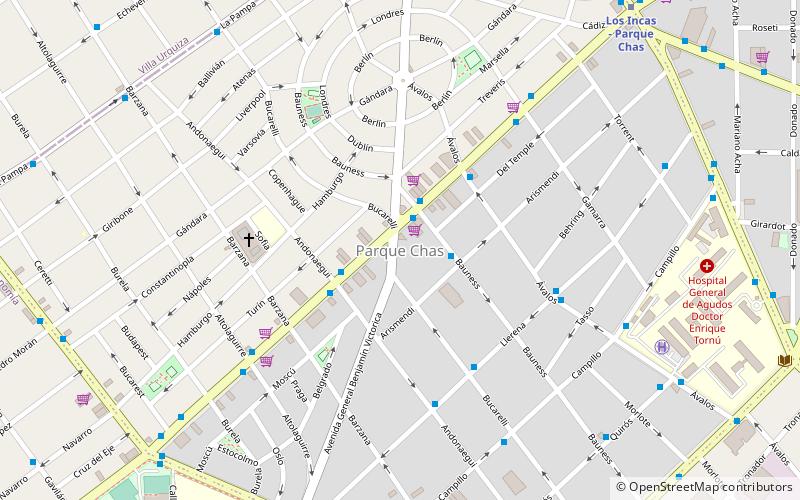 Parque Chas location map