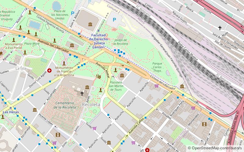 Palais de Glace location map