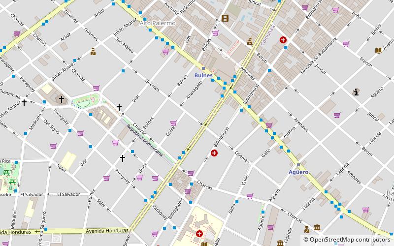 Avenida Coronel Díaz location map