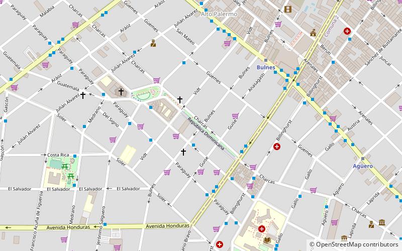 Plazoleta Monte Ararat location map