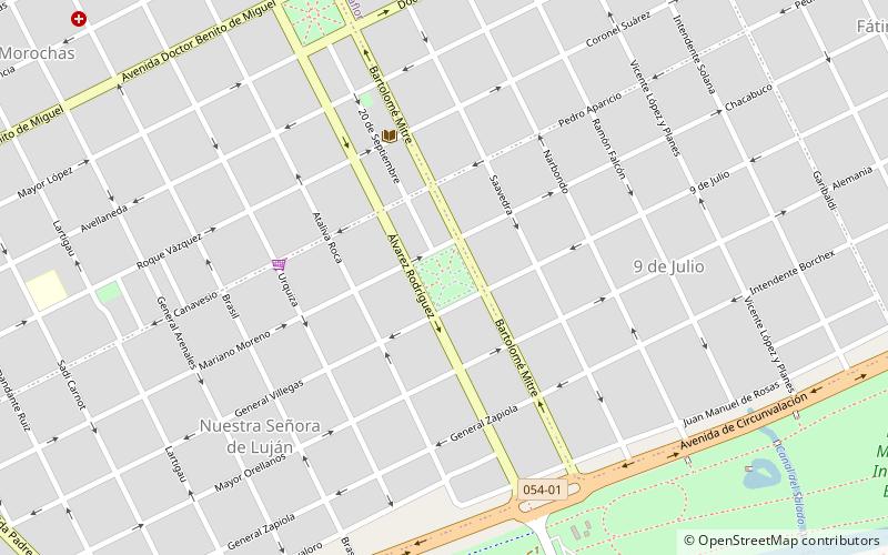 Plaza 9 de Julio location map