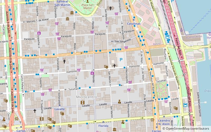 Centro Cultural Borges location map