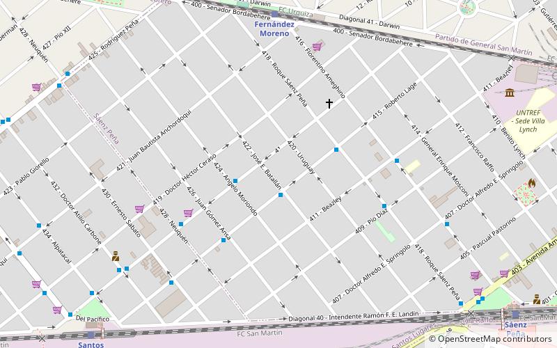Tres De Febrero location map