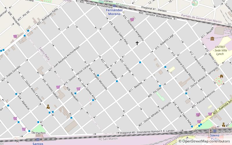 Partido Tres de Febrero location map