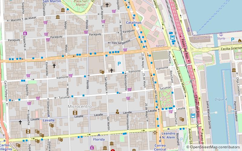 Universidad de Buenos Aires location map