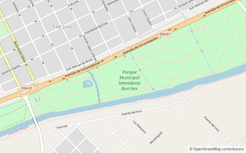Parque Municipal Intendente Borchex location map