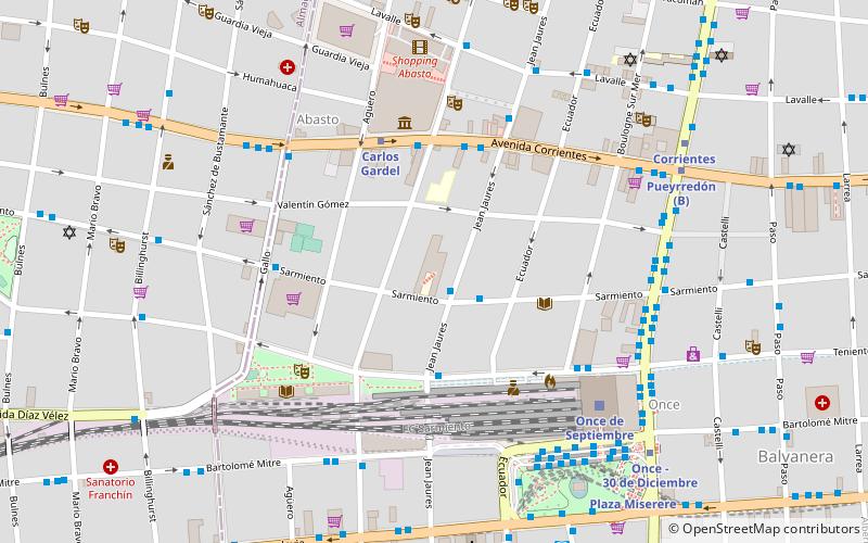 Ciudad Cultural Konex location map