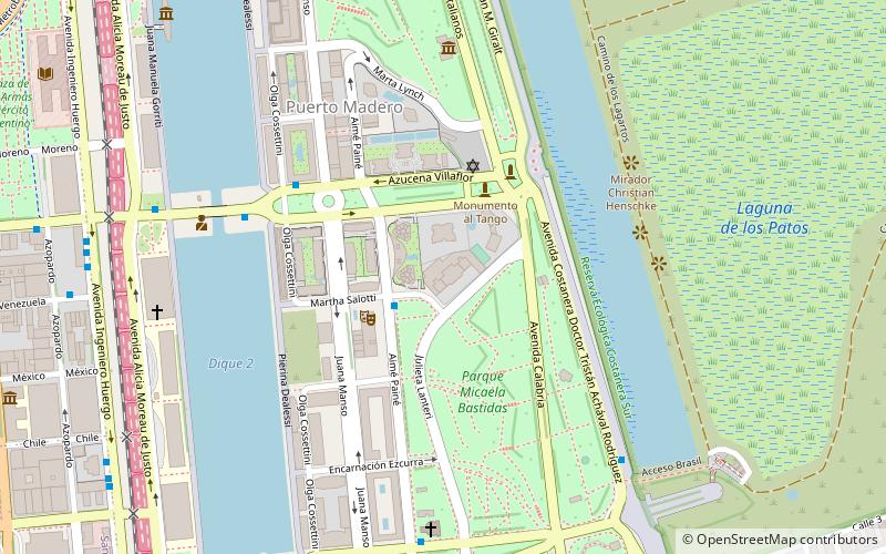 Chateau Puerto Madero location map