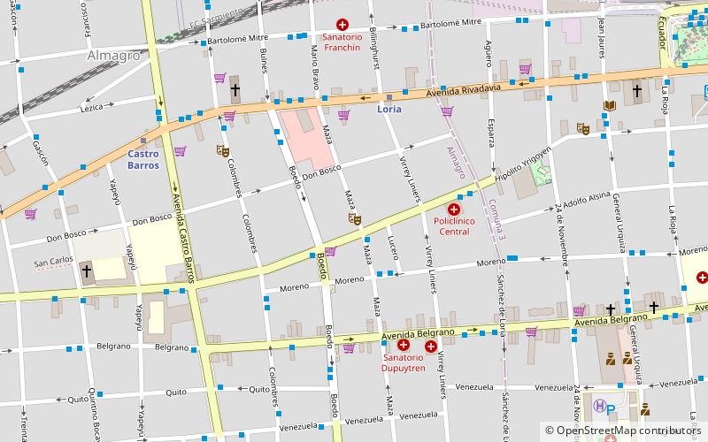 hasta trilce buenos aires location map
