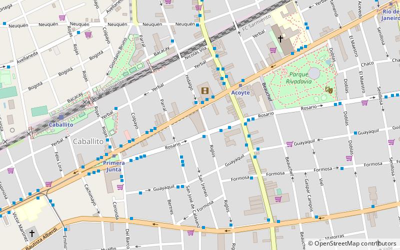 Shopping Caballito location map