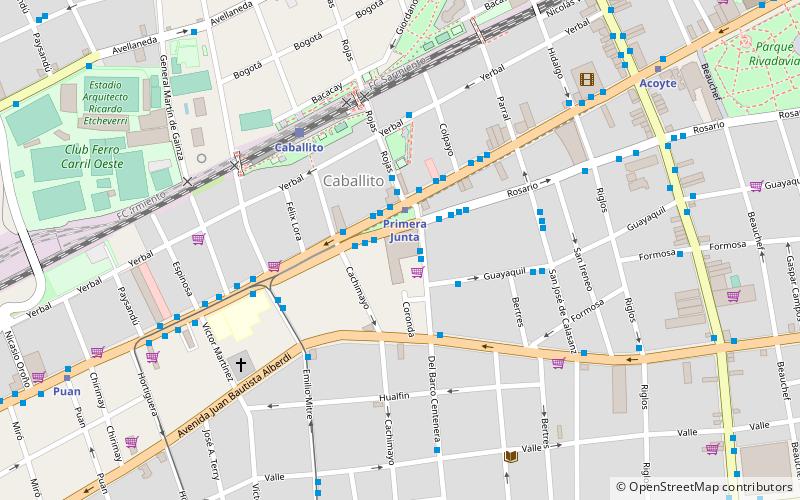Mercado del Progreso location map