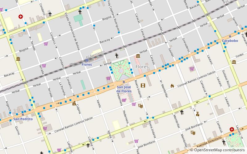 Plaza General Pueyrredón location map