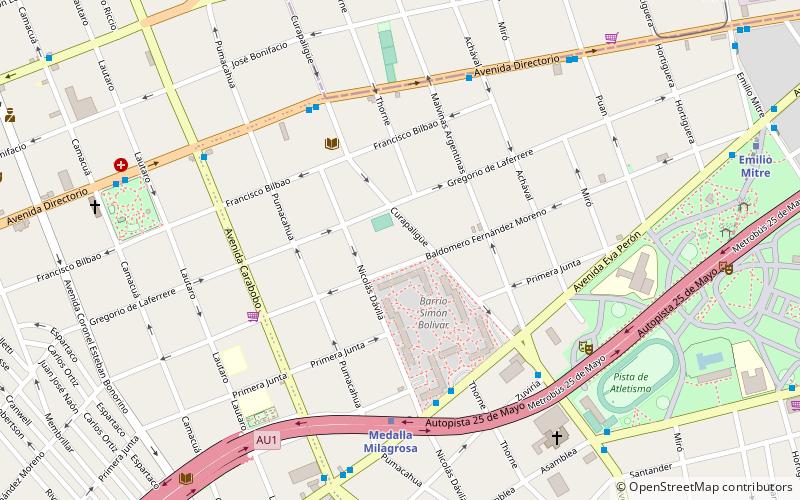 Parque Chacabuco location map