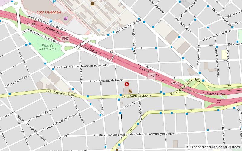 Ciudadela location map