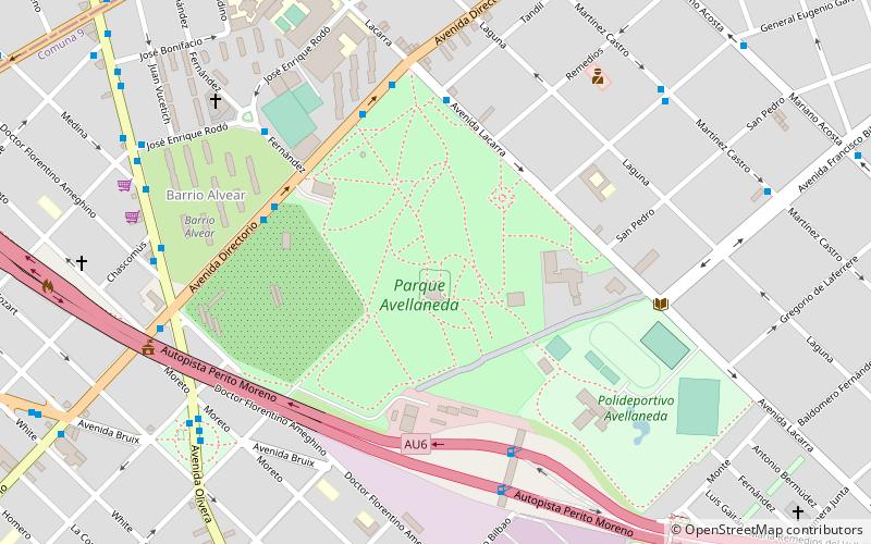 Parque Avellaneda location map