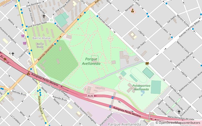 Avellaneda Park location map