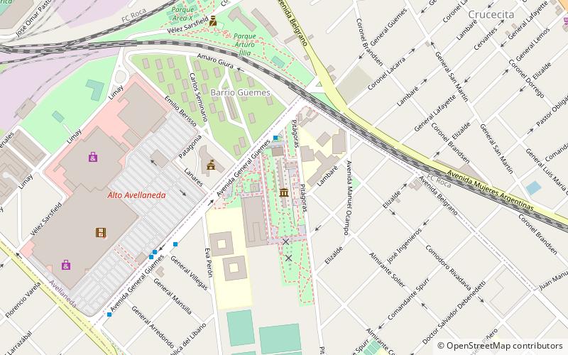 museo ferroviario bonaerense de avellaneda buenos aires location map