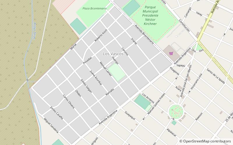 Estadio José Manuel Moreno location map