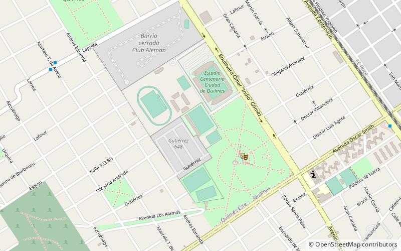 Estadio Nacional de Hockey location map