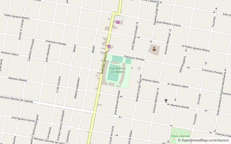 Estadio Eduardo Gallardón location map