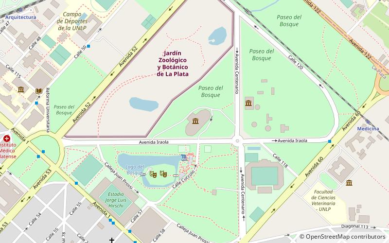 muzeum nauk przyrodniczych la plata location map