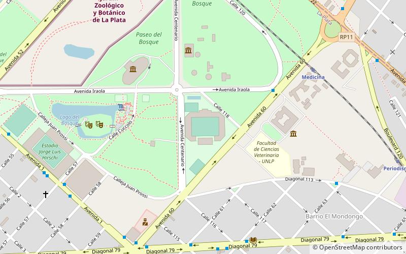 Estadio Juan Carmelo Zerillo location map