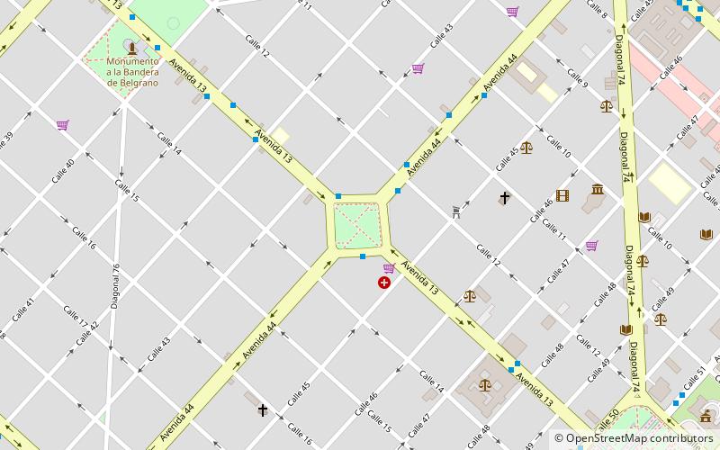plaza paso la plata location map