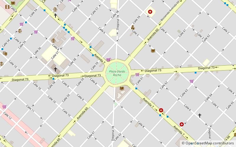 plaza dardo rocha la plata location map
