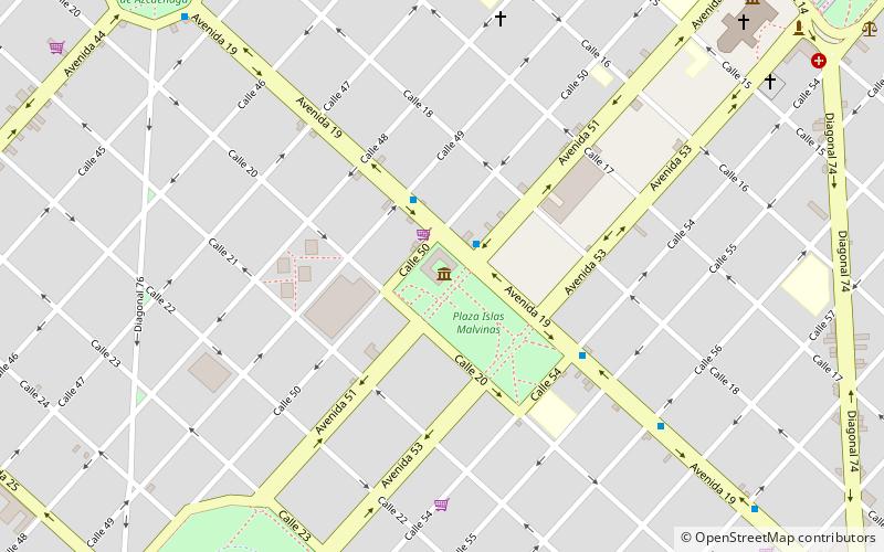 plaza islas malvinas la plata location map