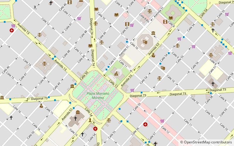 La Plata City Hall location map