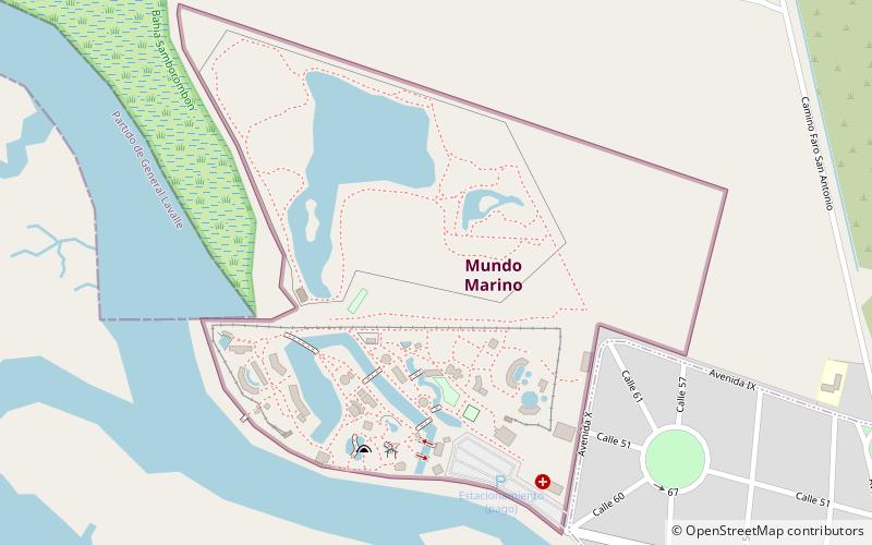 Mundo Marino location map