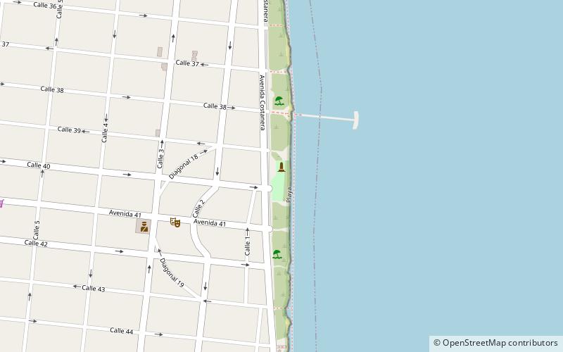 carabela santa maria santa teresita location map