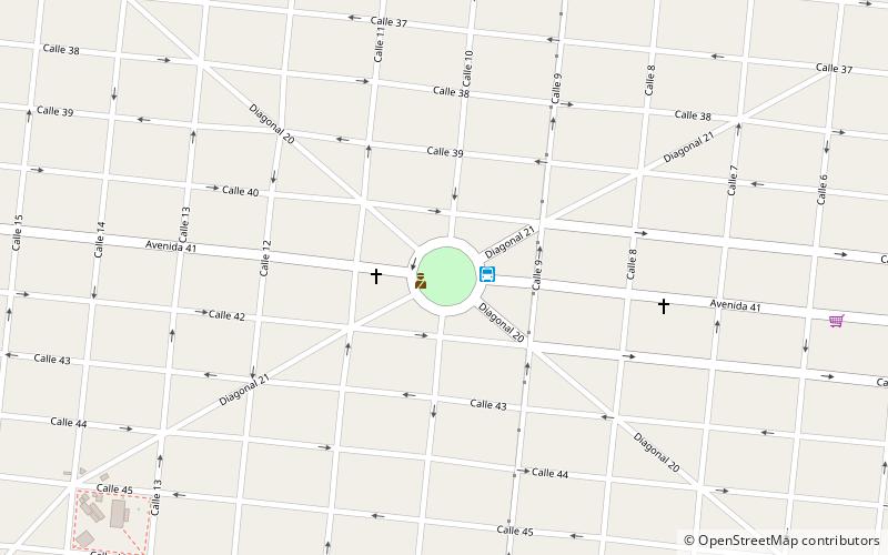 plaza del tango santa teresita location map