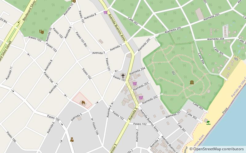 parroquia inmaculada concepcion villa gesell location map