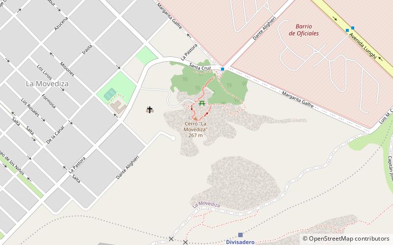 Piedra movediza de Tandil location map