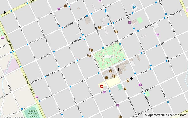 National University of Central Buenos Aires location map